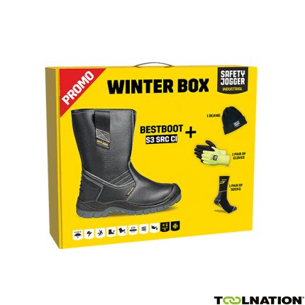 Safety Jogger PROMOBESTB Winterbox Bestboot Sicherheitsschuh, Mütze, Handschuhe und Socken - 1
