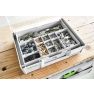 Festool Zubehör 204858 Einsatzboxen Box 50x50x68/10 für Systainer³ Organizer - 3