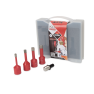 Rubi 50938 Kit Mini Dry Gres - SET WAX DRY BORES 6,8,10,12 + ADAPTER - 1