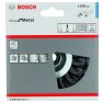 Bosch Blau Zubehör 2608622011 Kegelbürste Metal,gezopfter Draht 100mm,M14 - 2