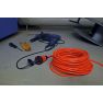 Brennenstuhl ProfessionalLINE 9161250200 professionalLINE Verlängerungskabel IP44 mit 25m Kabel orange - 2