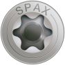 SPAX 1197000450503 Edelstahlschraube 4,5 x 50 mm, Vollgewinde, Senkkopf, T-STAR T20 - 200 Stück - 5