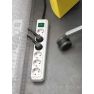 Brennenstuhl 1152320015 Eco-Line Steckdosenleiste mit Schalter 3fach weiß 1,5m H05VV-F 3G1,5 - 4