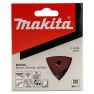 Makita Accessoires P-33336 Schuurvel 94x94 mm Korrel 320 RED 10 st. - 2