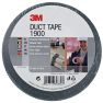 3M 7000071798 Economy Duct Tape 1900, Schwarz, 50 mm x 50 m - 1