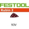 Festool Accessoires 499164 Rubin 2 Schuurbladen STF V93/6 P100 RU2/50 - 1