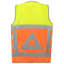 Tricorp 453011Orangyellow 453011 Fluor Orange-Gelbe Weste Tabard Verkehrsregler - 4
