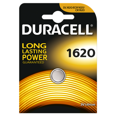 Duracell D030367 Knopfzellenbatterie 1620 1Stück.