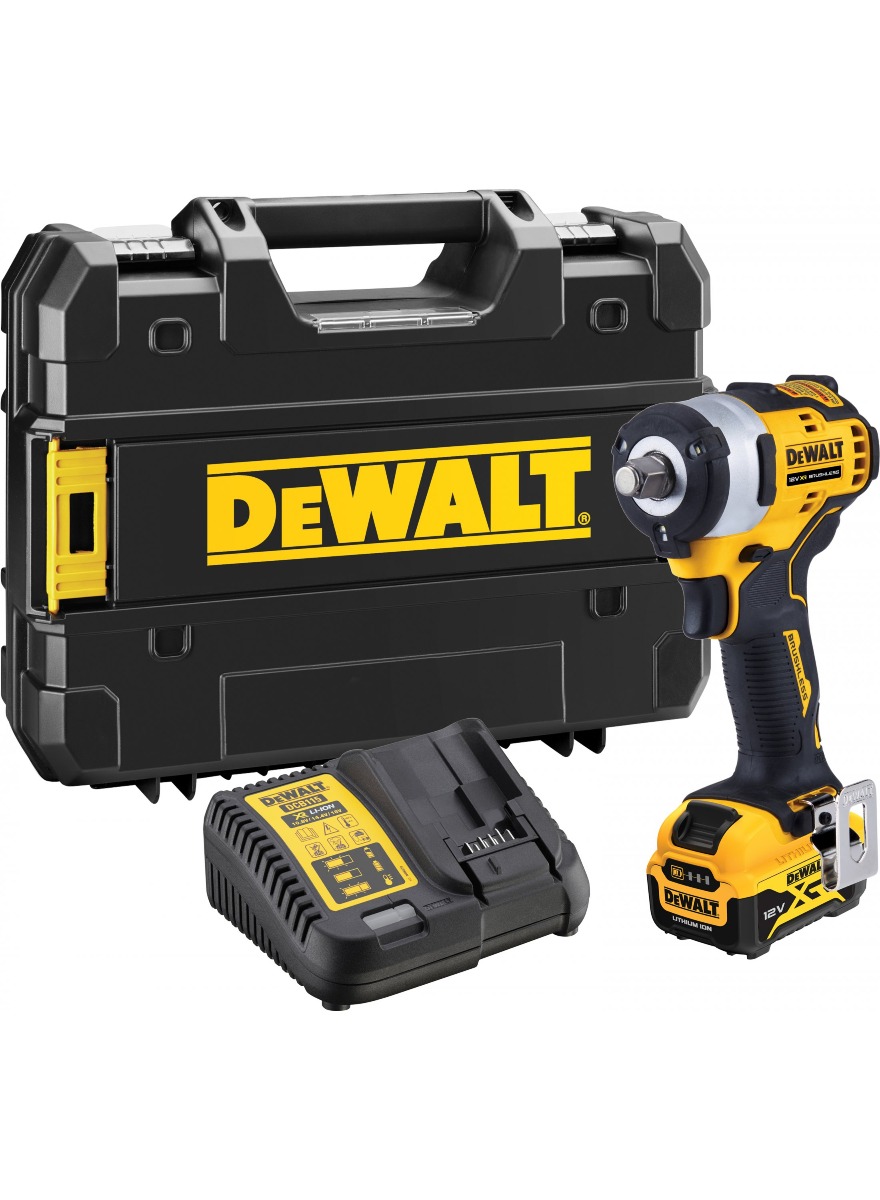 DeWalt DCF901P1-QW Akku-Schlagschrauber 1/2" 12V 5.0 Ah Li-Ion