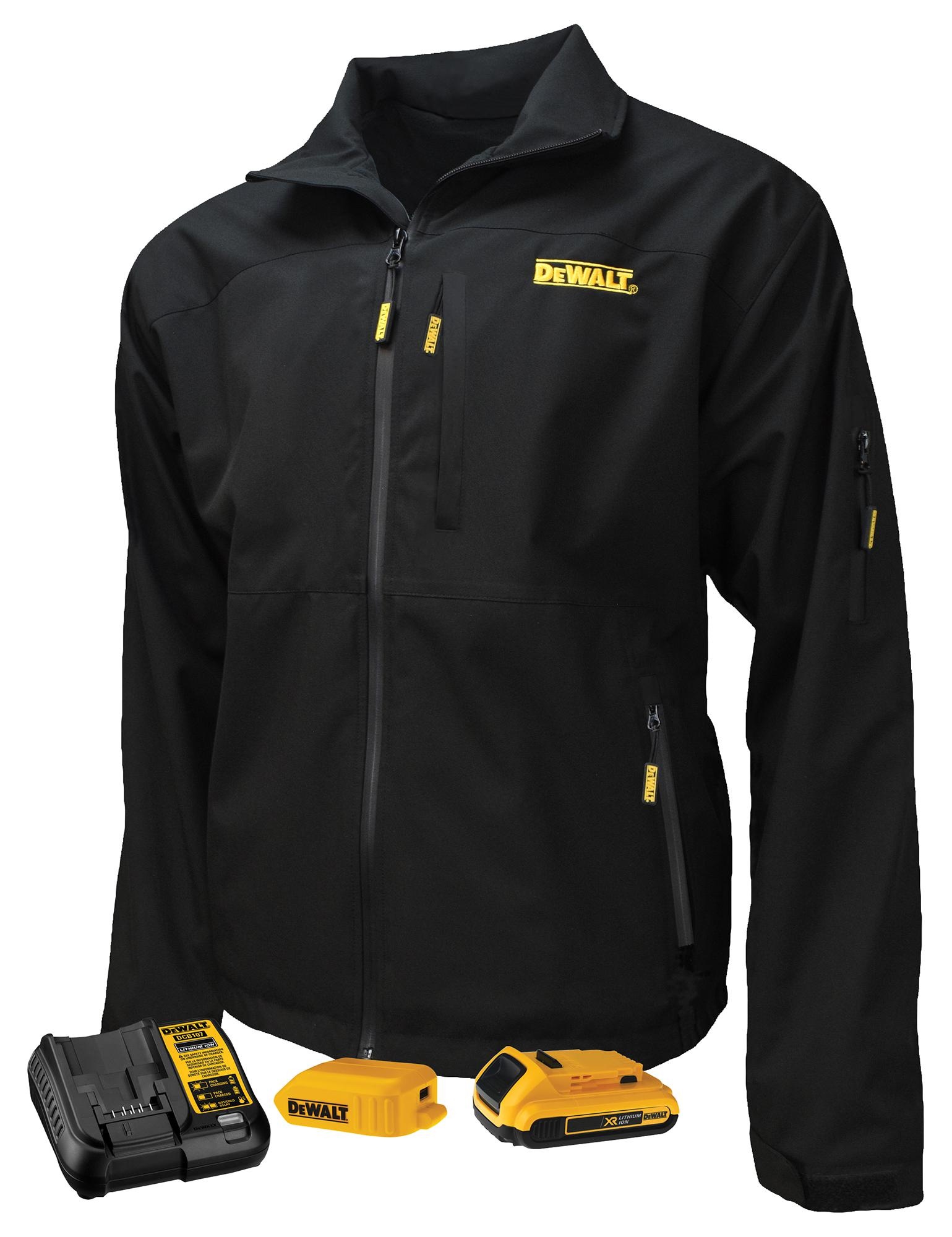 DeWalt DCHJ090BD1-L EU Beheizte Jacke Größe L 18V 2.0 Ah
