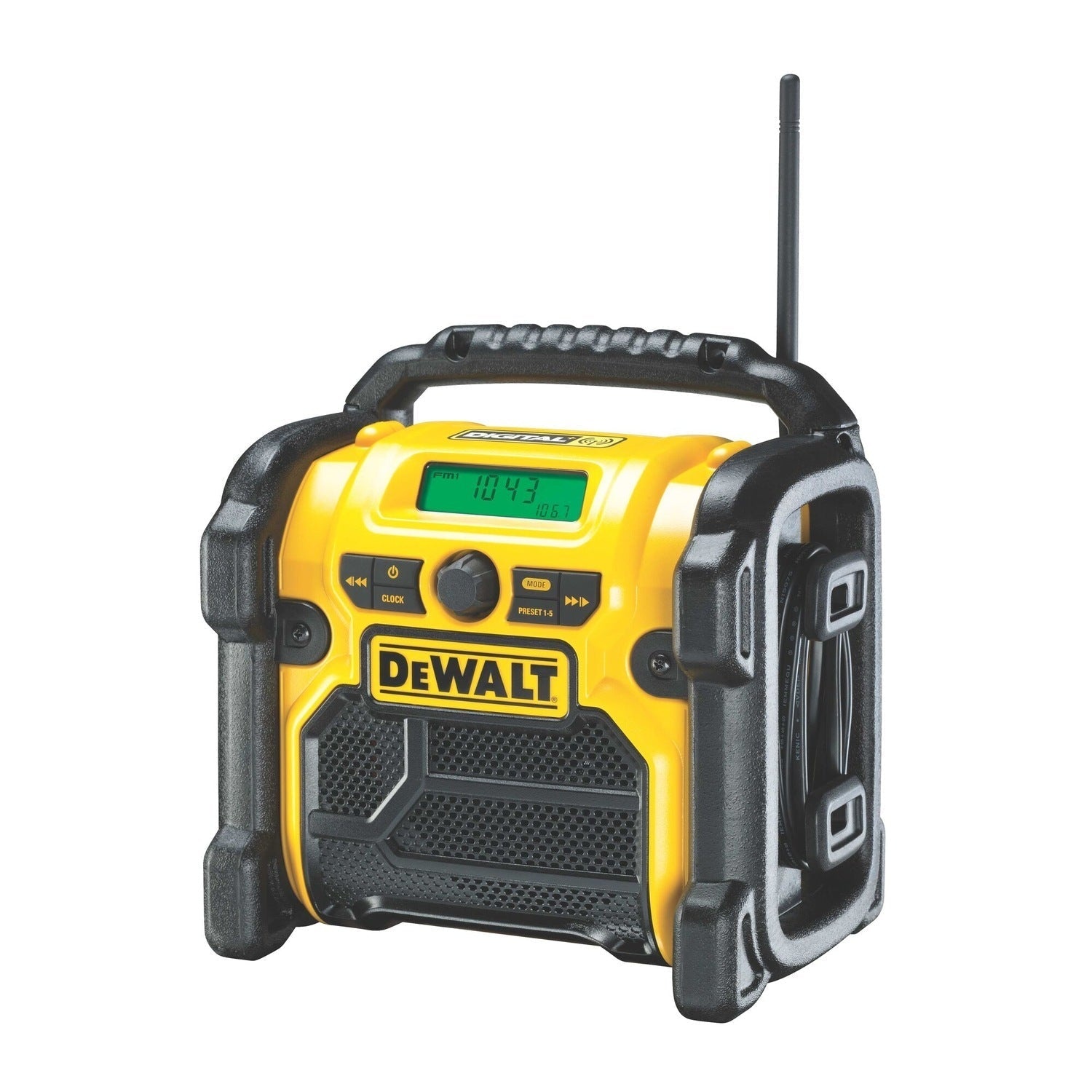 DeWALT DCR020-QW Akku Baustellenradio DAB(+) 10.8-18 Volt