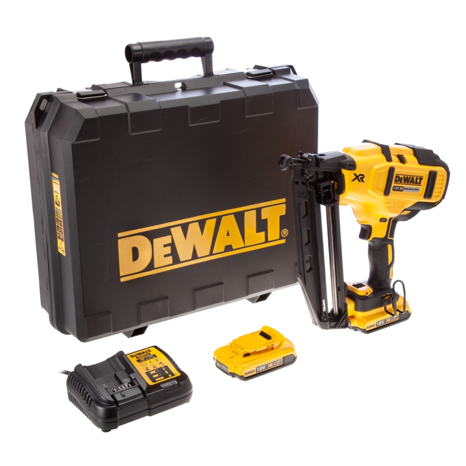 DeWalt DCN660D2-QW DCN660D2 Akku Nägler 32-63 mm 18 Volt 2.0 AH Li-ion