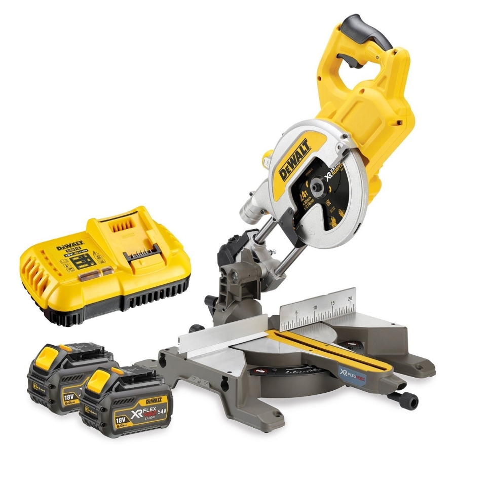 DeWalt DCS777N-XJ Akku-Paneelsäge XR FlexVolt 54 Volt 216 mm ohne Akku oder Ladegerät