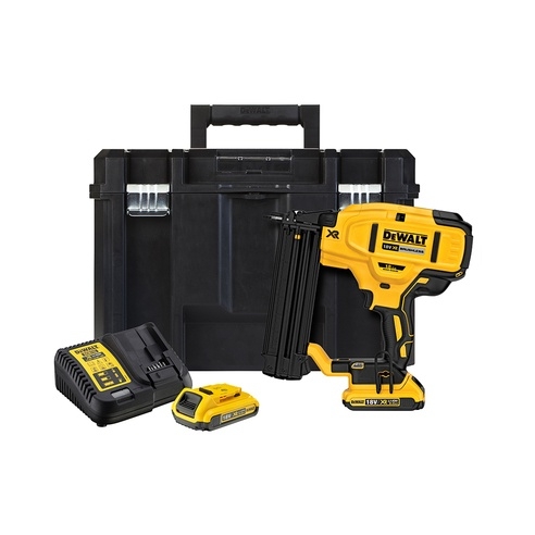 DeWALT DCN680D2-QW DCN680D2 Nägler 18 Gauge 15-54 mm 18 Volt 2.0 AH Li-ion