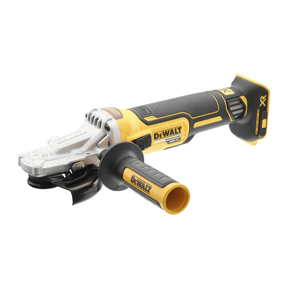 DeWALT DCG405FN-XJ XR 18V Akku-Flachkopf-Winkelschleifer 125 mm exkl. Batterien und Ladegerät