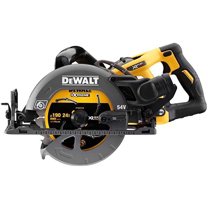 DeWalt DCS577N-XJ XR FlexVolt 54 Volt Kreissäge 190 mm exkl. Batterien und Ladegerät