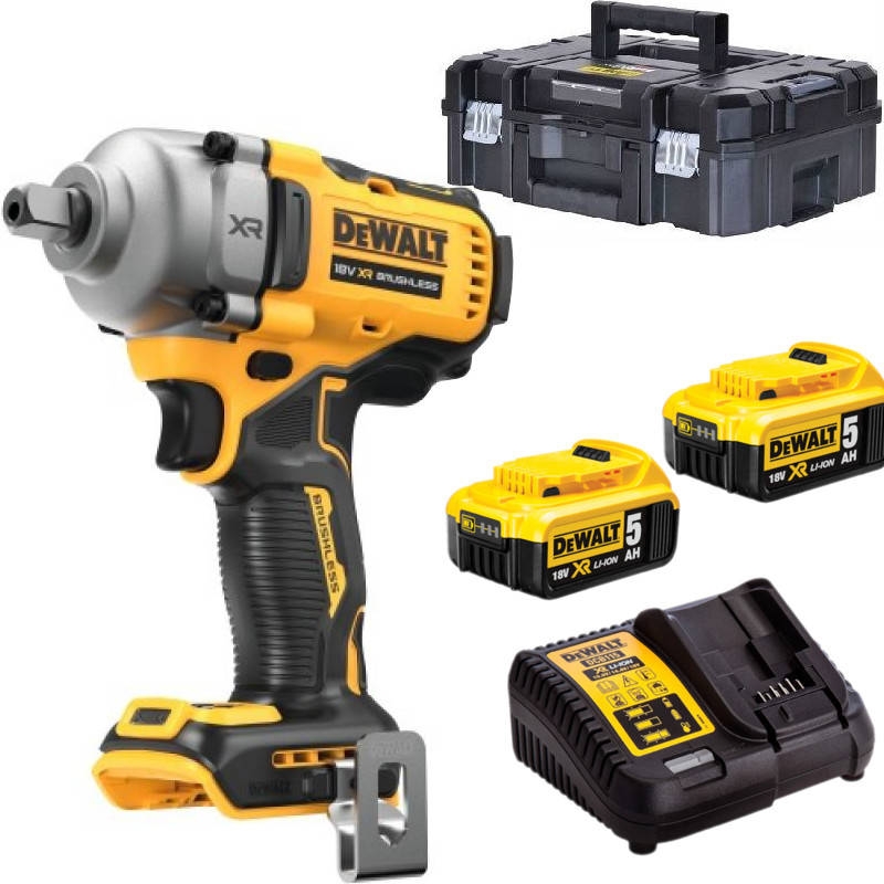 DeWalt DCF892P2T-QW Akku-Schlagschrauber 1/2" 18V 5.0 Li-Ion im TSTAK Koffer