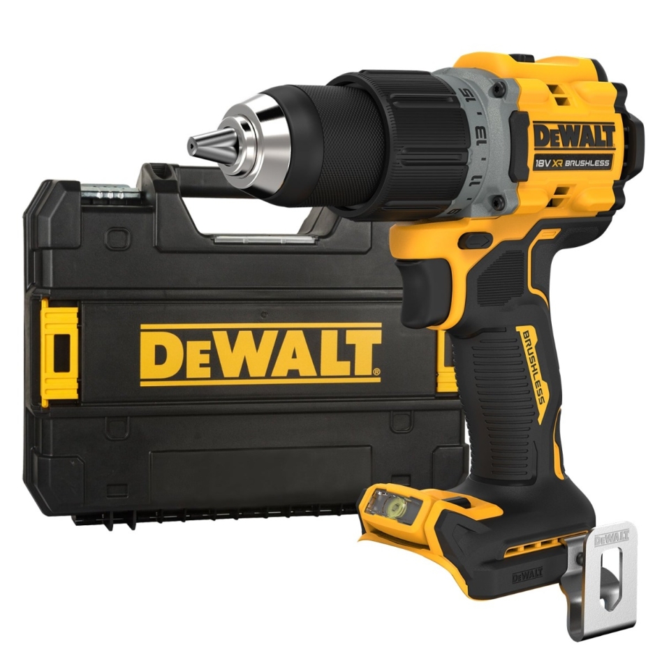 DeWalt DCD800NT-XJ Akku-Schlagbohrschrauber 18V ohne Akku und Ladegerät im TSTAK Koffer