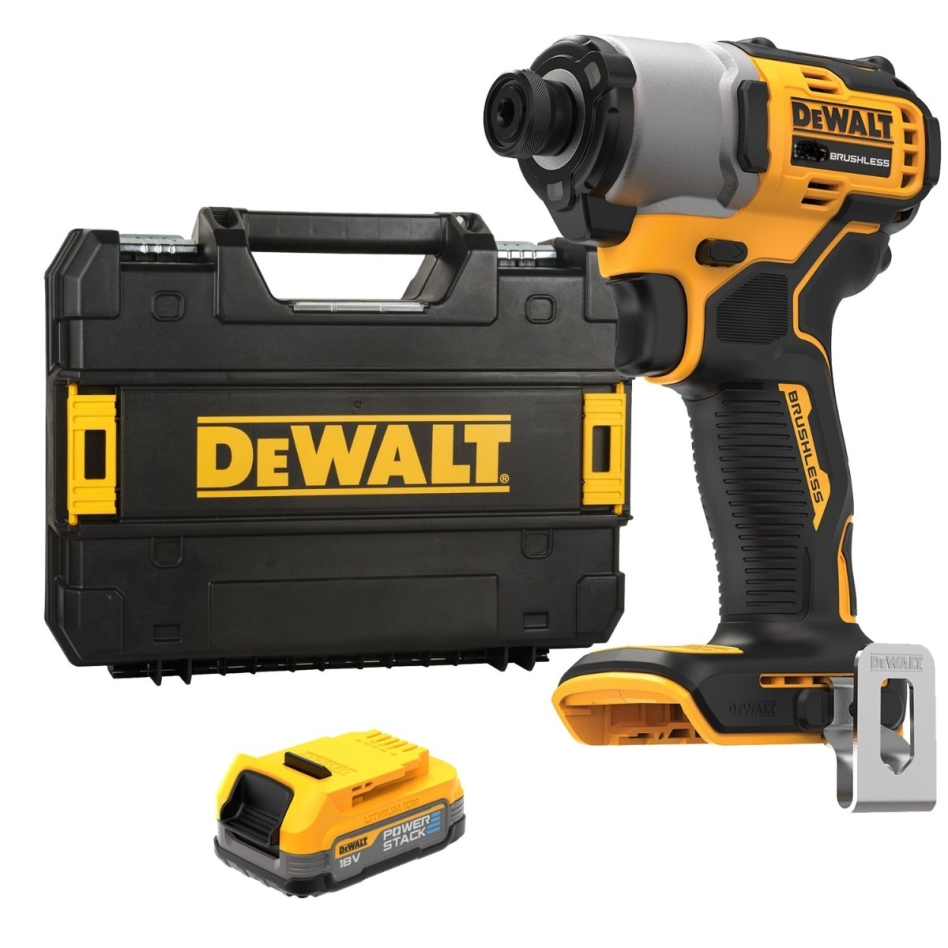 DeWalt DCF840E1T-XJ Akku-Schlagschrauber 18V XR PowerStack Li-ion
