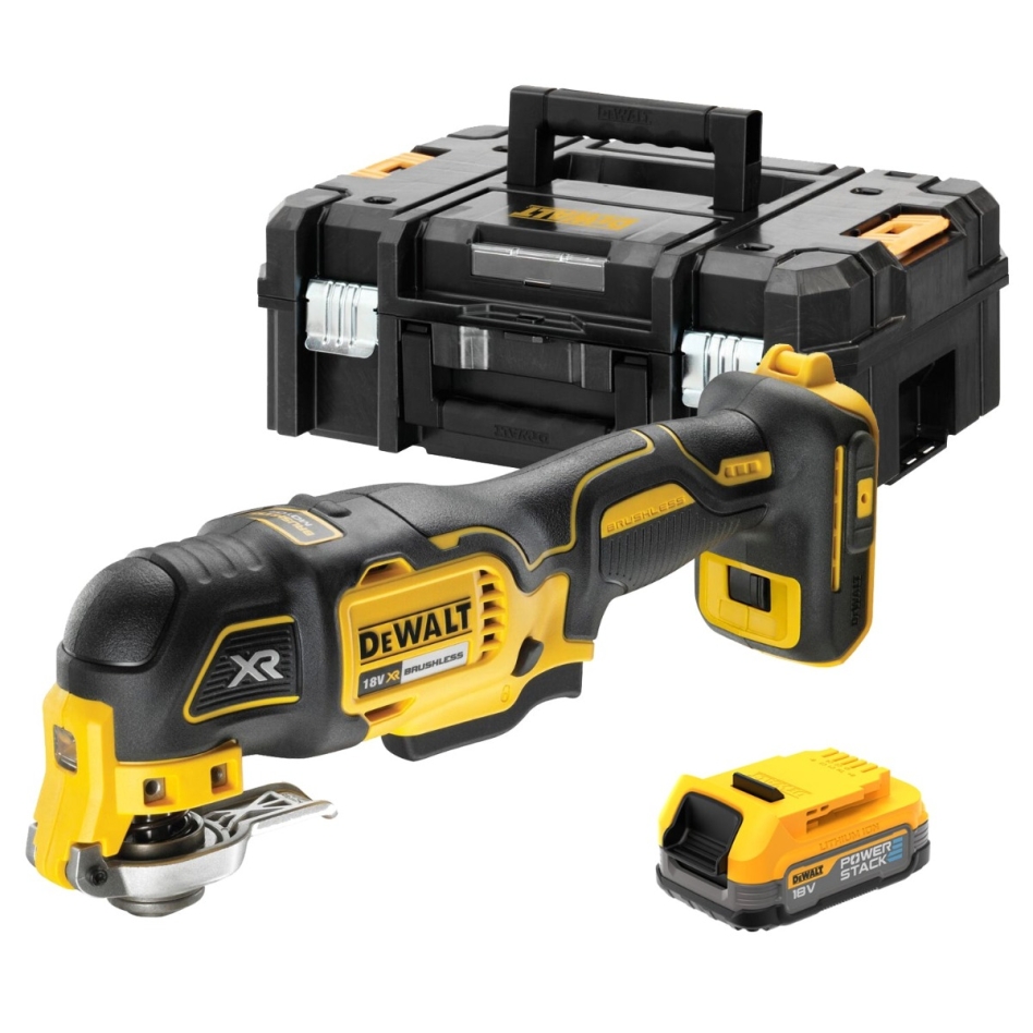 DeWalt DCS356E1T-XJ Akku-Multitool XR 18Volt PowerStack Li-ion