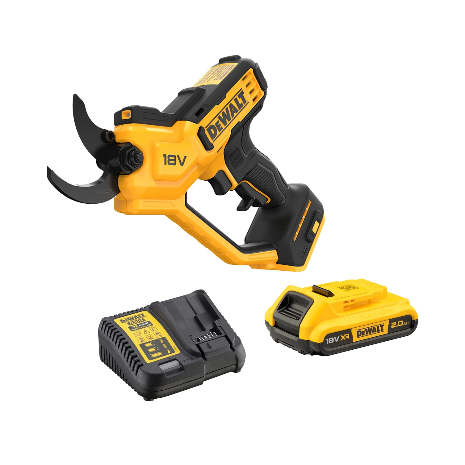DeWALT DCMPP568D1-QW XR Accu-Baumschere 1x 18V 2.0Ah Akku und Ladeger&auml;t