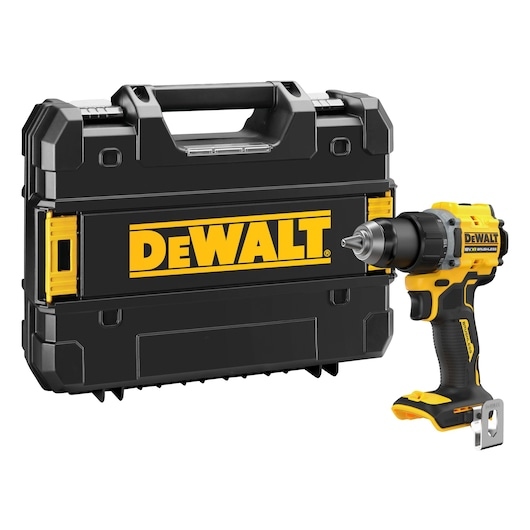 DeWalt DCD794NT-XJ 18V XR Brushless Compact Schraubendreher/Bohrmaschine ohne Akkus und Ladegerät im TSTAK-Koffer