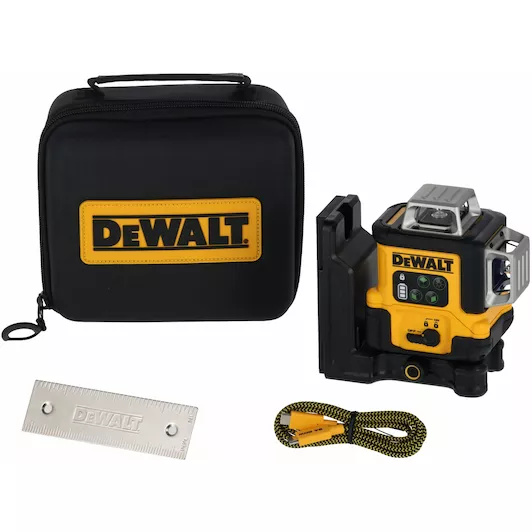 DeWALT DCLE14361GB-XJ​ 3x360&deg; Kreuzlinienlaser gr&uuml;n mit USB-C im Geh&auml;use