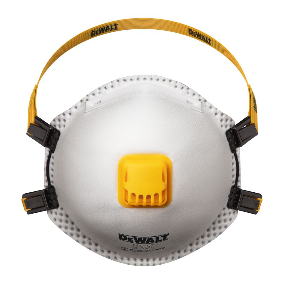 DeWalt Zubehör DXIRFFP210 FFP2 Einweg-Staubmaske 10 Stück