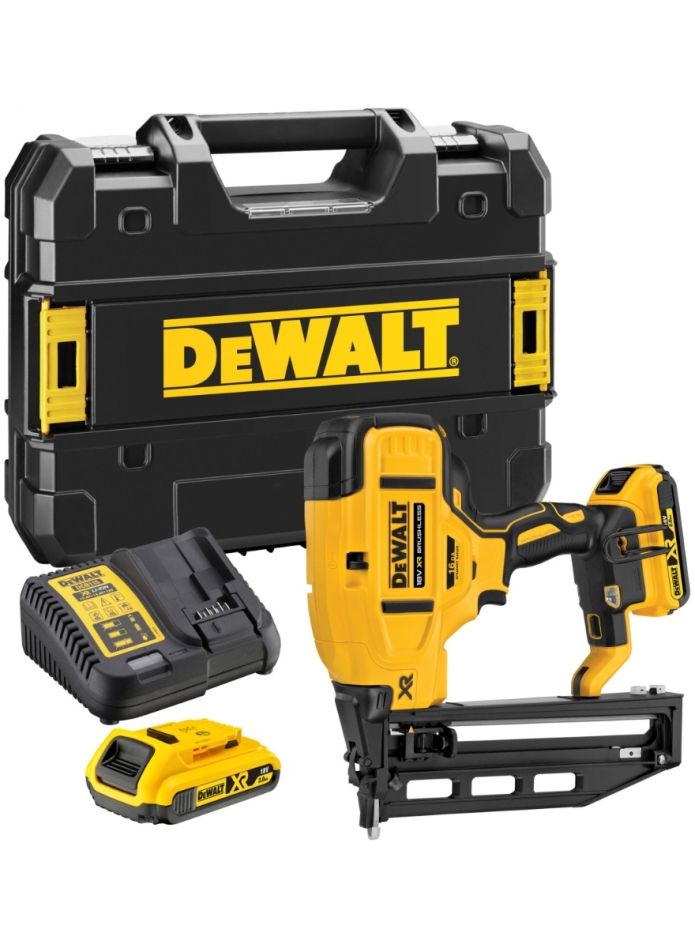 DeWalt DCN662D2-QW 16GA Bürstenloser Finisher 18V 2.0Ah Li-Ion