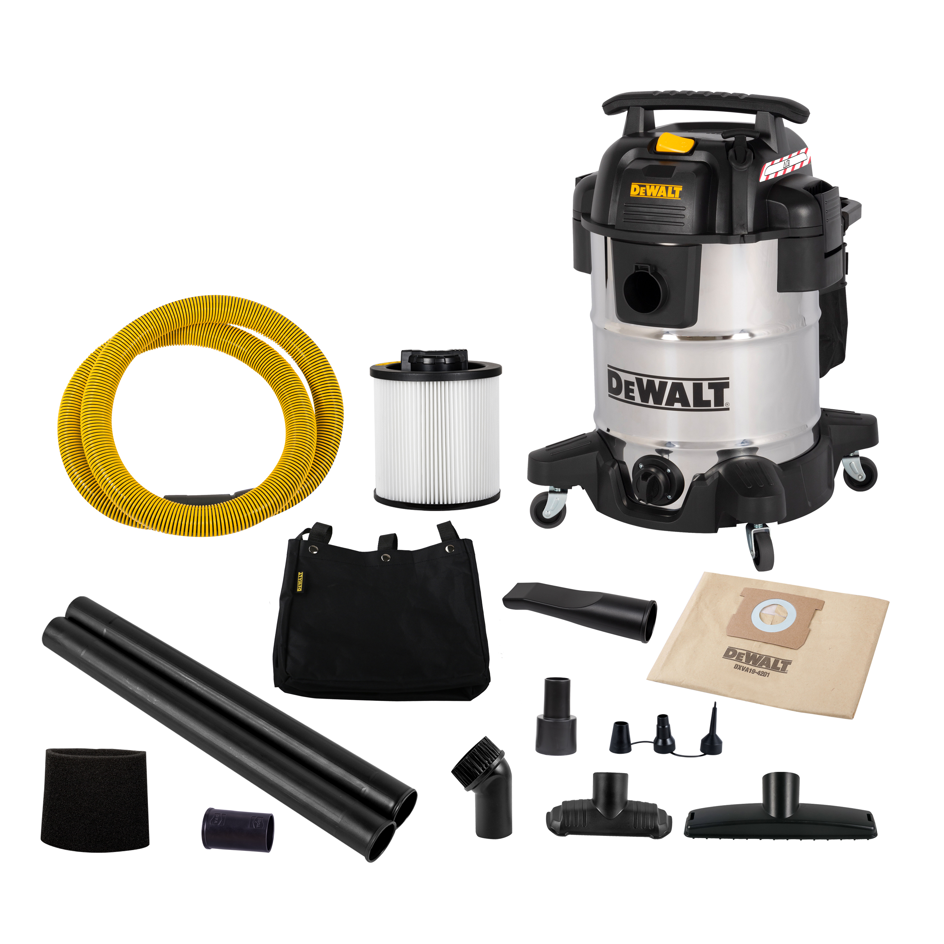 DeWalt DXV38SB Nass-/Trockensauger 1250W 38L