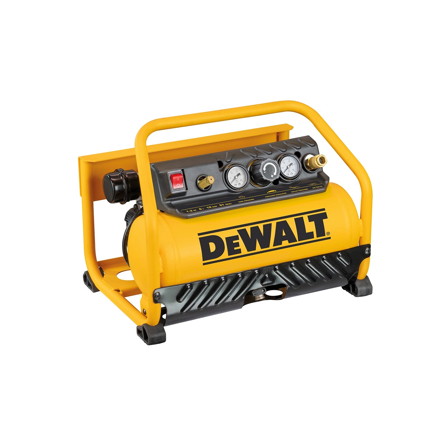 DeWalt DXCMS156RE Silent Compressor &ouml;lfrei 10 Bar 6L