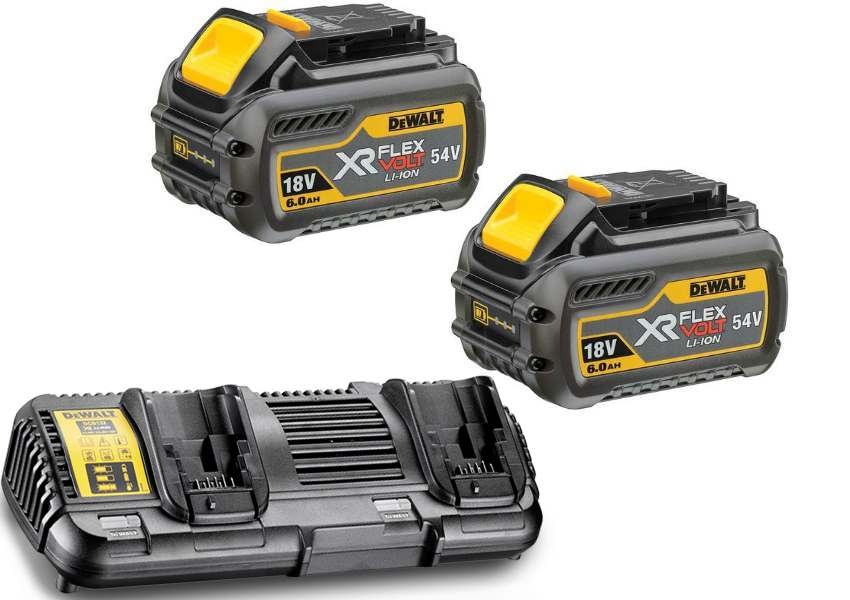 DeWalt Zubehör DCB132T2-QW Starter-Set 2xAkku 54V /108 Wh