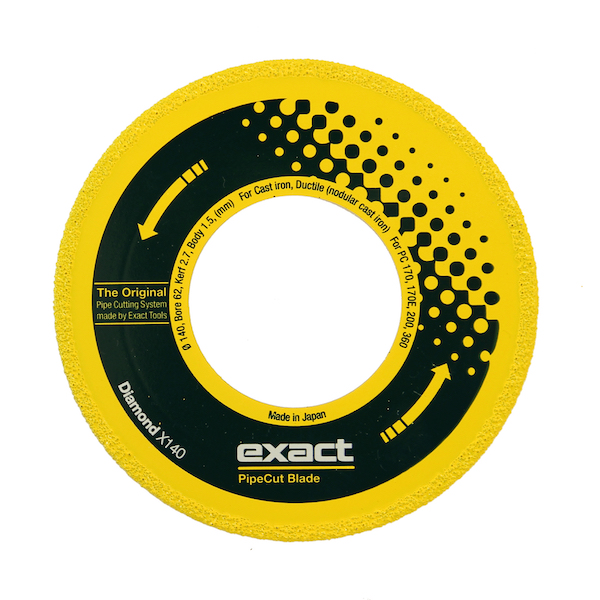 Exact 7010492 Diamant X Sägeblatt 140 mm