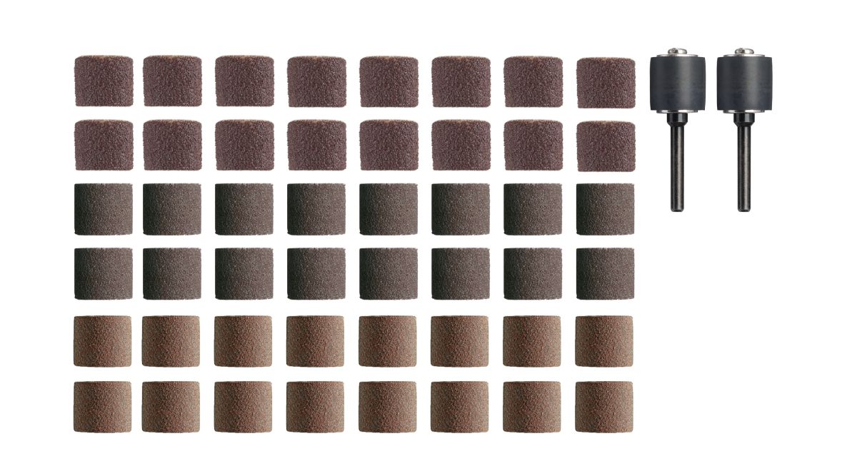 Dremel 26150771JA 771 Schleifmittel-Set Arbeitsdurchmesser 13 mm 48-teilig