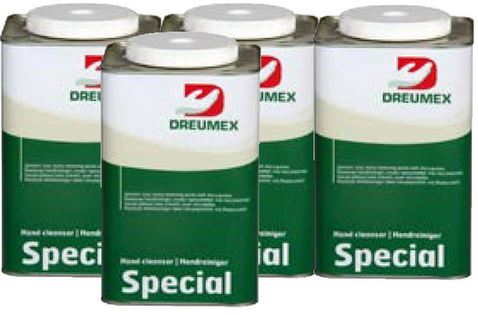 Dreumex SPECIAL4packblik 4-PACK - Handreiniger Spezialkanister 4 x 4,2 Liter