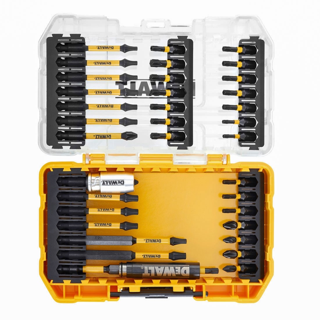 DeWalt Zubehör DT70732T-QZ 37-teile FlexTorq Bitset in Tough Case