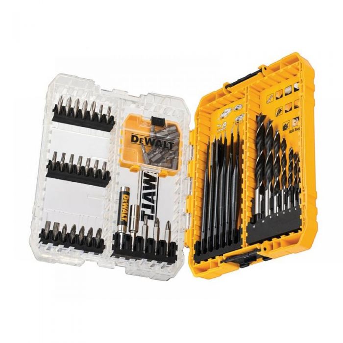 DeWalt Zubehör DT70758-QZ DT70758 Extreme Bohrer und Bit-Set 57-teilig Tough Case