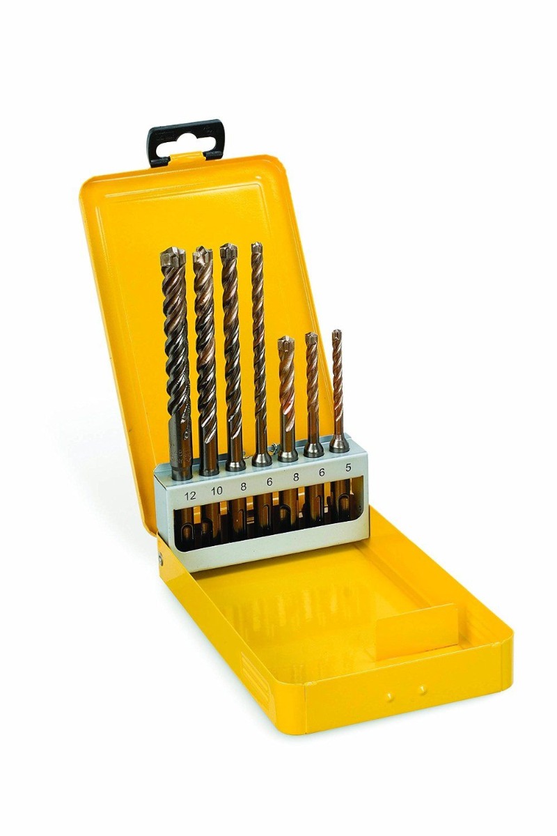 DeWALT Zubehör DT8976-QZ SDS-Plus Bohrerset 7-teilig XLR in Kassette