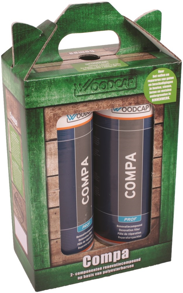 Köhler Woodcap 6101003 Compa Duopack Weiß 2 Sets/Karton