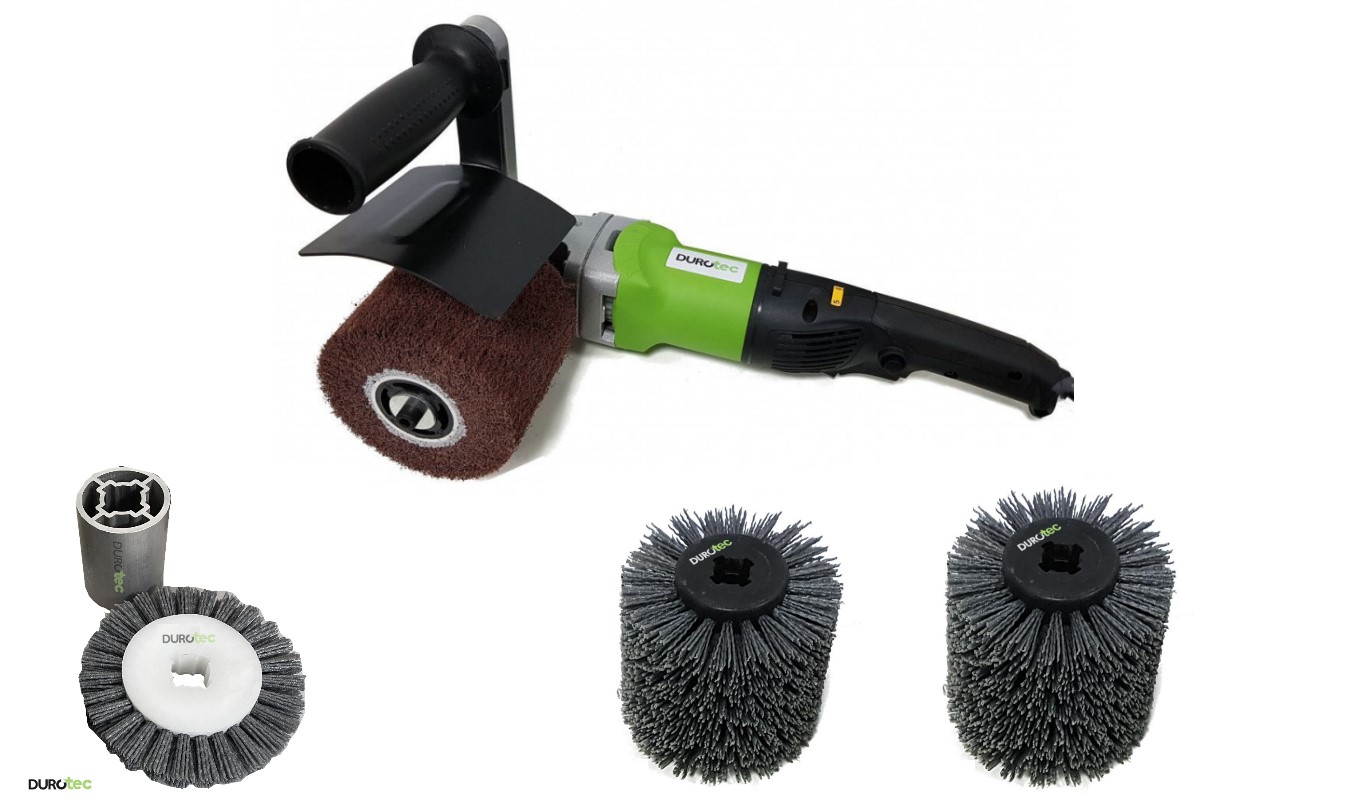 DuroTec DUR-51010 WT100/800DE Strukturbürstenmaschine HOLZ Set