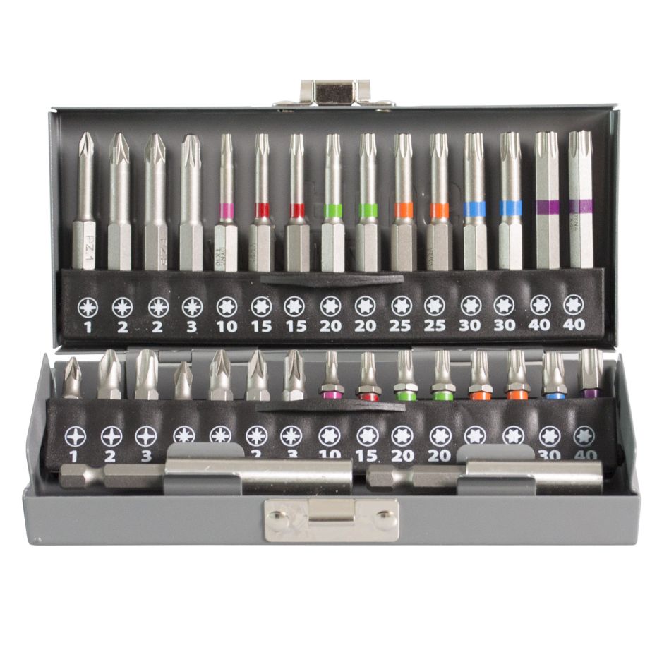 Dynaplus 8938.00.00700 Bit-Set Profi 32-teilig DYNA Farbbänder - Metallverpackung