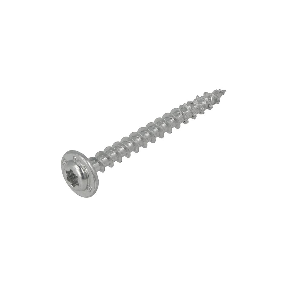 Dynaplus 0286.01.49901 Holzbauschraube VZ TK +Schneidspitze TX-30 6,0 x 50 mm - 100 Stück
