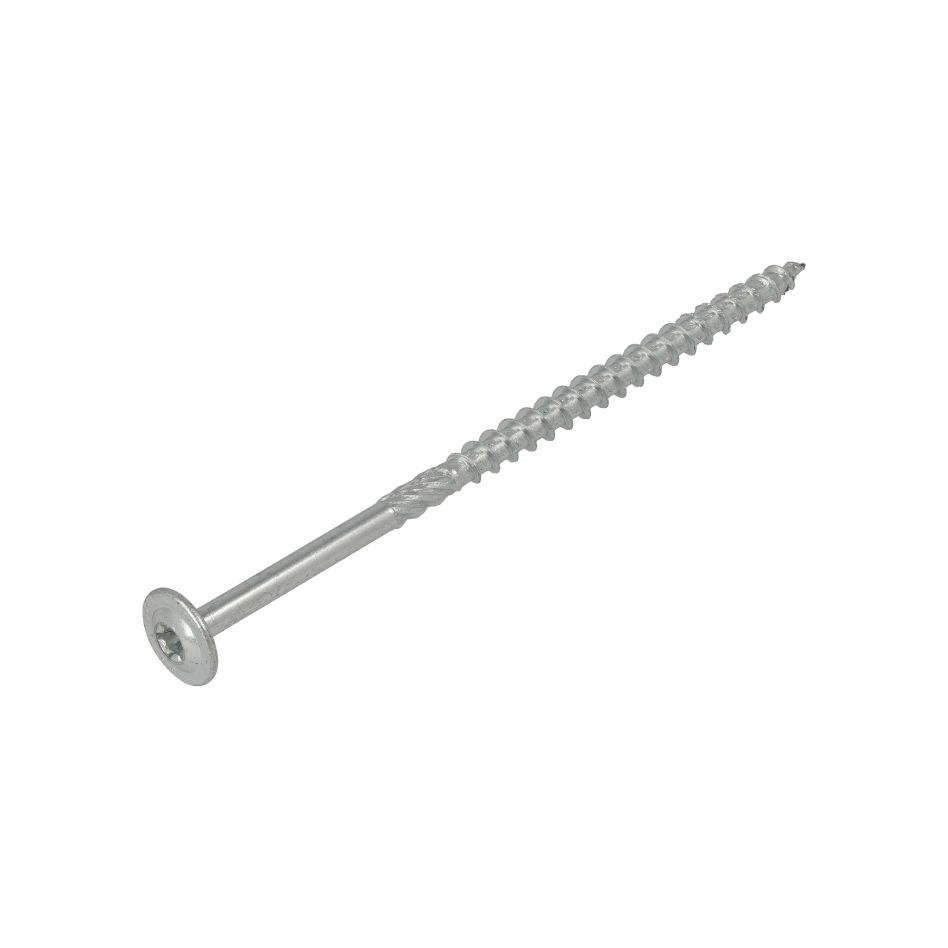Dynaplus 0286.01.51301 Holzbauschraube VZ TK +Schneidspitze TX-30 6,0 x 180/80 mm - 50 Stück