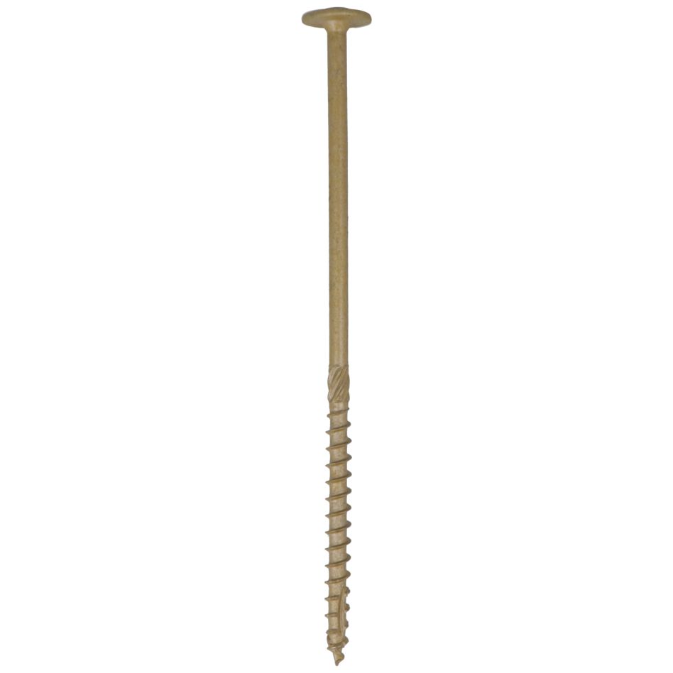 Dynaplus 0286.08.63401 Holzbauschraube AR-Bronze TK +Schneidspitze TX-40 8,0 x 200/80 mm - 50 Stück