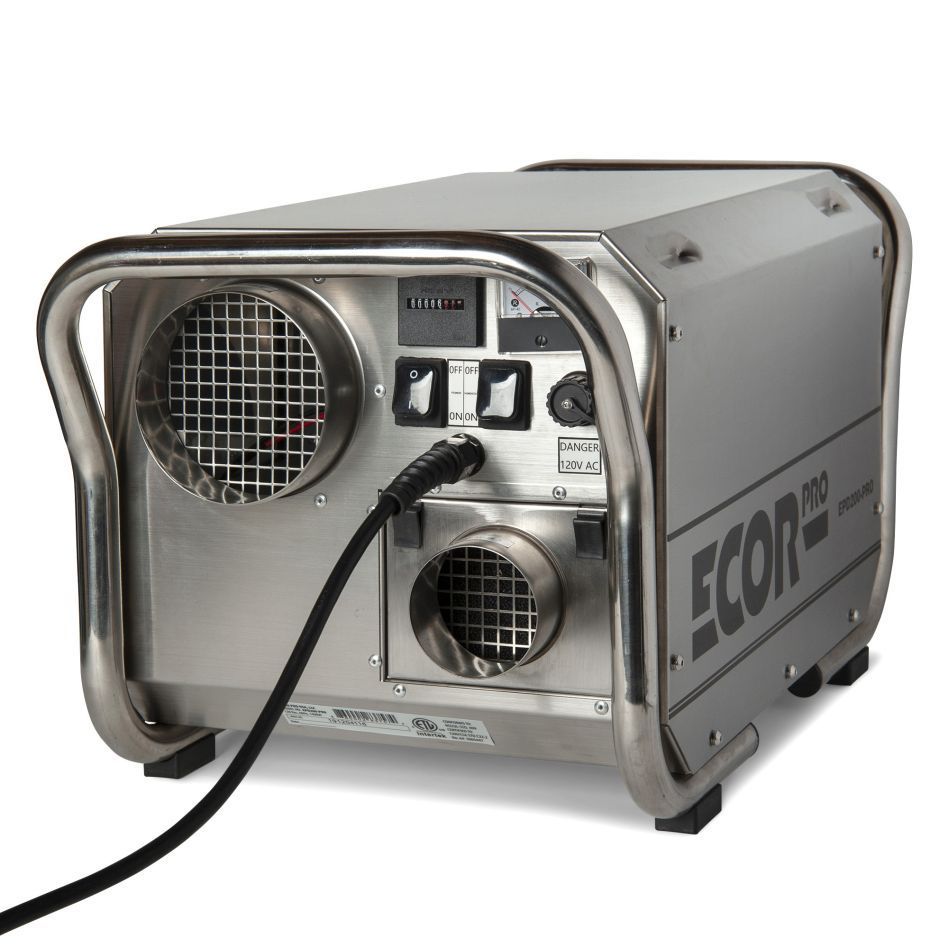 Ecor Pro DH3500 Inox DryFan Adsorptionsluftentfeuchter 45l aus Edelstahl