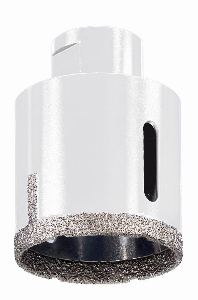 Carat EHS0550706 Diamant Trocken Bohrkrone Fliesen/Naturstein Winkelschleifer Ø55XM14