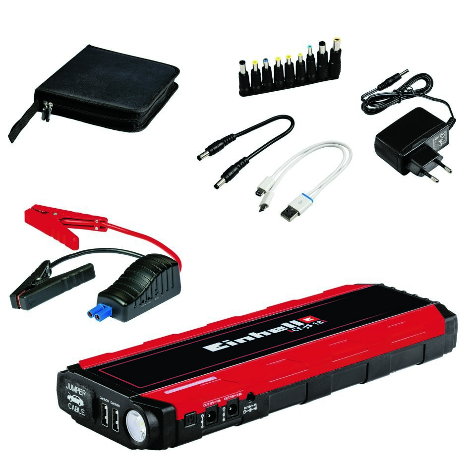 Einhell 1091531 CE-JS 18 Jump-Start - Power Bank