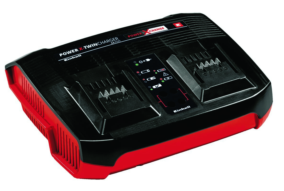Einhell 4512069 PXC-Ladegerät Power X-Twincharger 3A