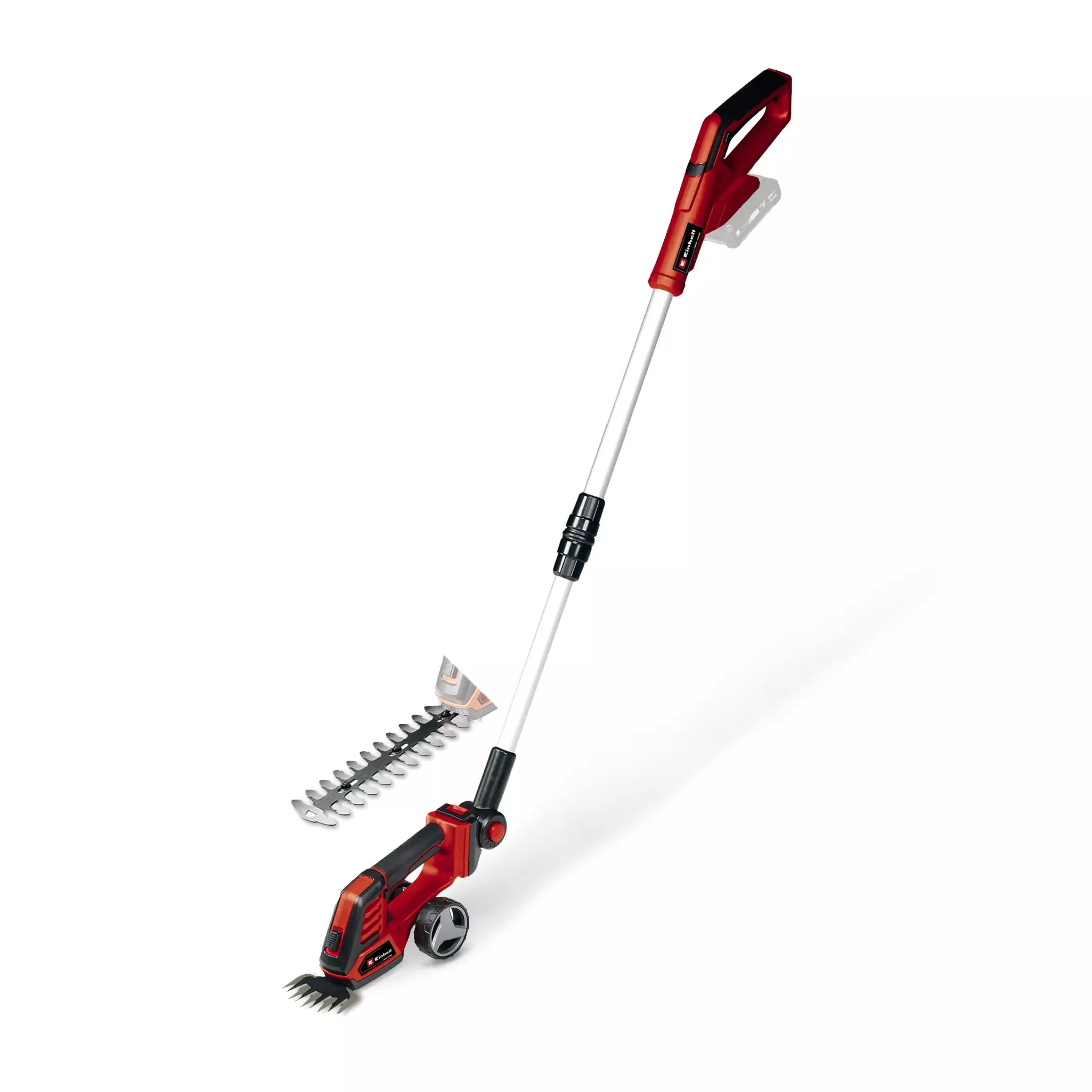 Einhell 3410310 GE-CG 18/100 Li T Solo Accu Gras-/Buxusschere mit Führungsgriff exkl. Akku und Ladegerät im Karton