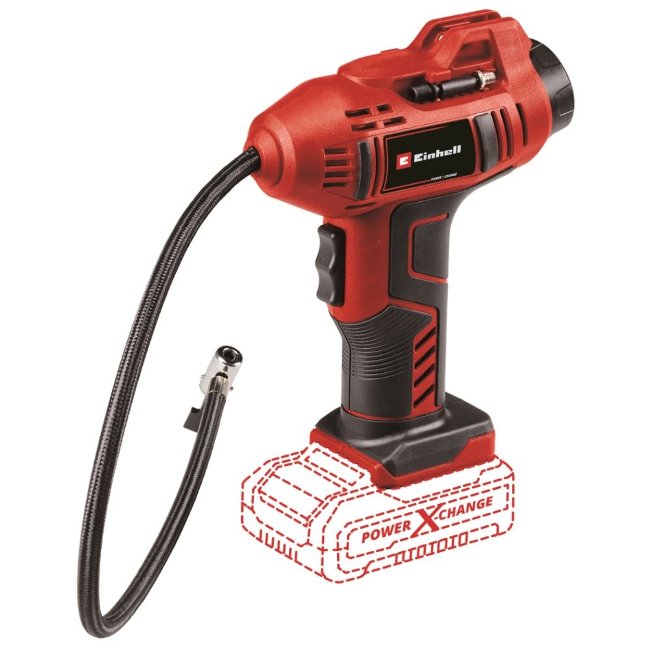 Einhell 2071010 CE-CC 18 Li Accu Auto Kompressor 18V ohne Batterien und Ladegerät